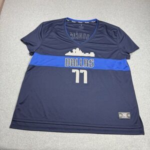 Dallas Mavericks Jersey Shirt Womens 3XL Luka Doncic #77 NBA Fanatics